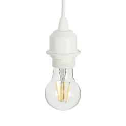 Lindby riippuvalaisin Aralena, valkoinen, metalli, Ø 26 cm