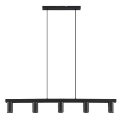 Lindby riippuvalaisin Baliko, musta, 116 cm, 5-valo, GU10