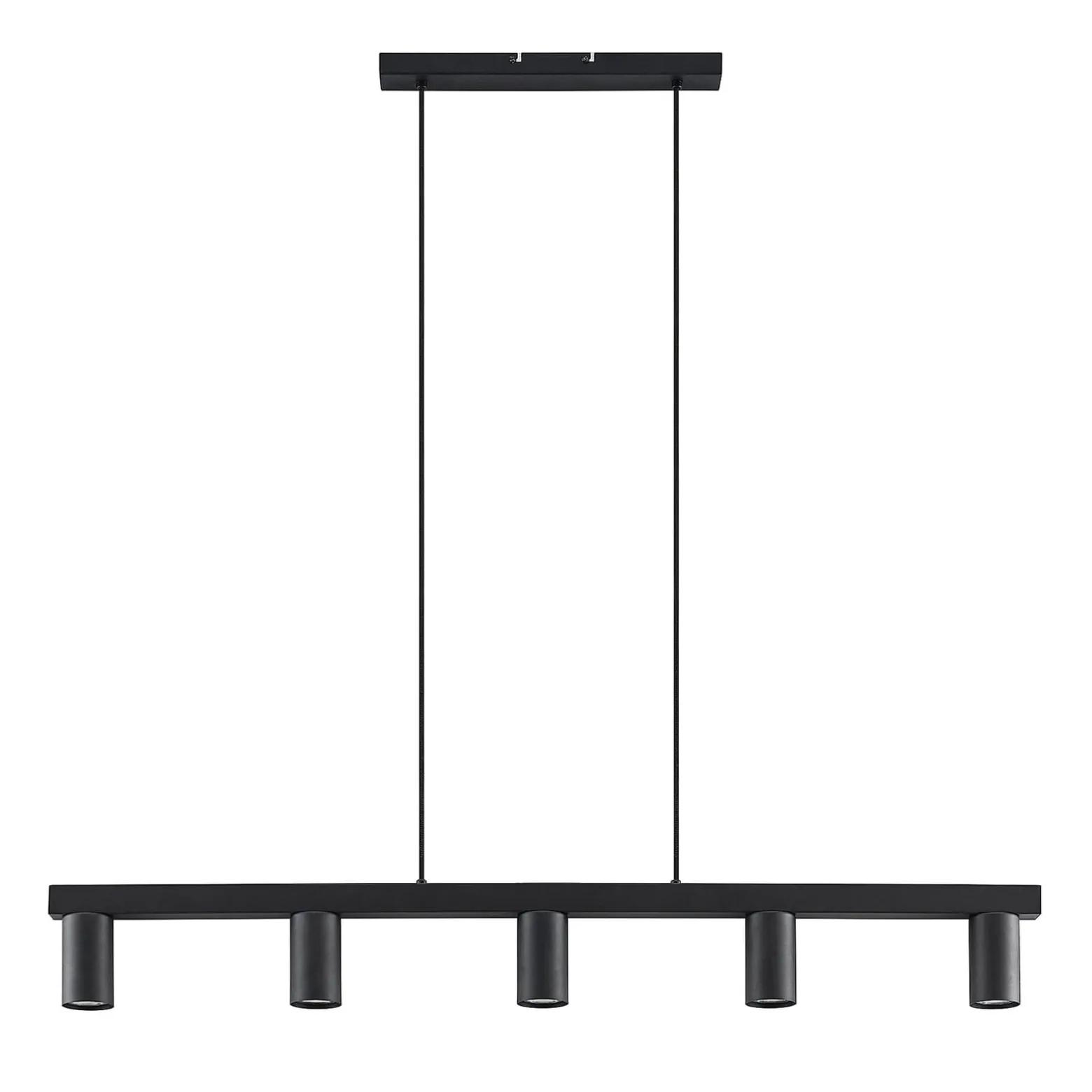 Lindby riippuvalaisin Baliko, musta, 116 cm, 5-valo, GU10