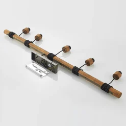 Lindby-riippuvalaisin Durbis, 149 cm, musta, 5-valo, puuta