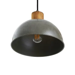 Lindby riippuvalaisin Durbis, 116 cm, 4-valaisin, harmaa, puu, E27
