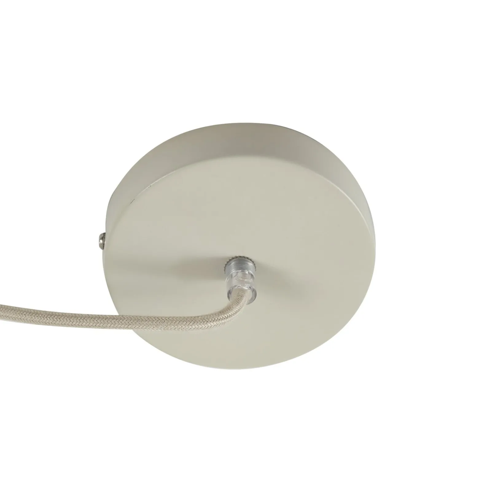 Lindby Riippuvalaisin Elover, beige, Ø 45 cm, rautainen