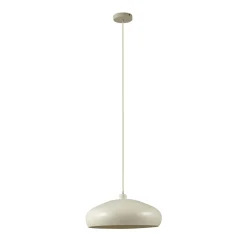 Lindby Riippuvalaisin Elover, beige, Ø 45 cm, rautainen