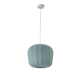 Lindby Riippuvalaisin Helin, sininen, Ø 35 cm, kangasta