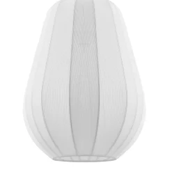 Lindby Riippuvalaisin Helin, valkoinen, Ø 30 cm, kangasta