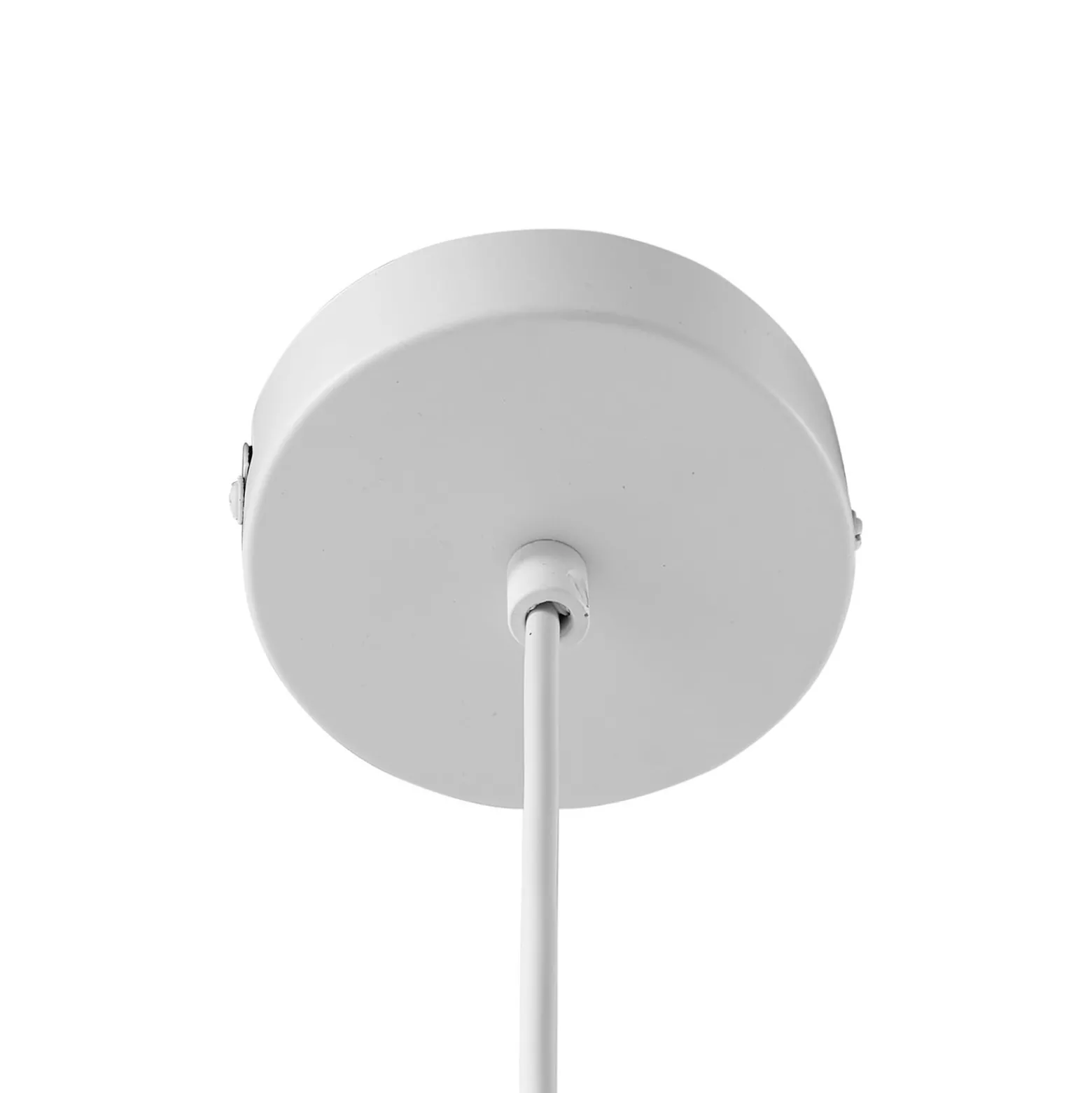 Lindby Riippuvalaisin Helin, valkoinen, Ø 30 cm, kangasta