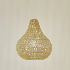 Lindby Riippuvalaisin Miryam, luonnon hamppuköysi, Ø 40 cm