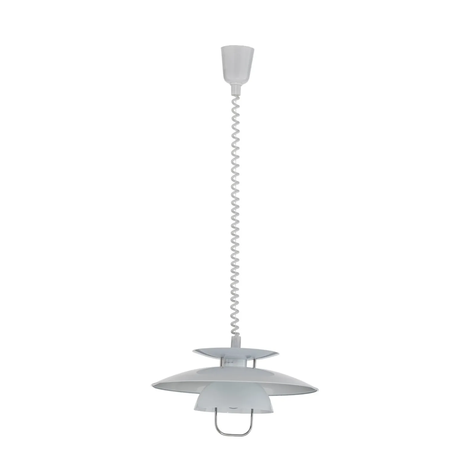Lindby riippuvalaisin Nadija, valkoinen, 43 cm, korkeussäädettävä, E27