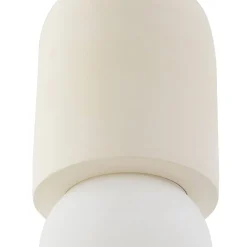 Lindby riippuvalaisin Nielson, Ø 11 cm, beige, kipsi