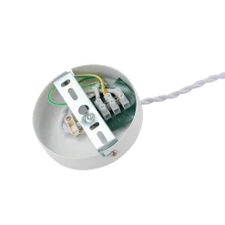 Lindby riippuvalaisin Nielson, Ø 11 cm, beige, kipsi
