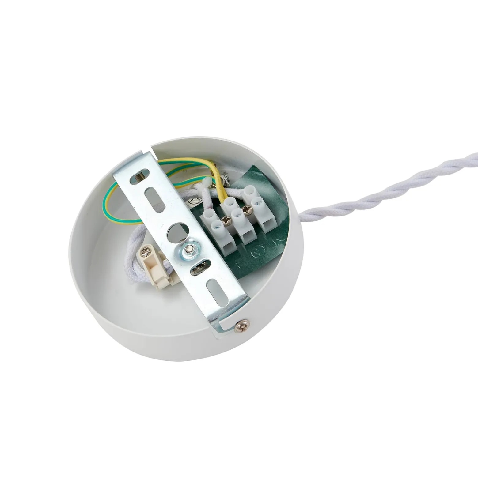 Lindby riippuvalaisin Nielson, Ø 11 cm, beige, kipsi