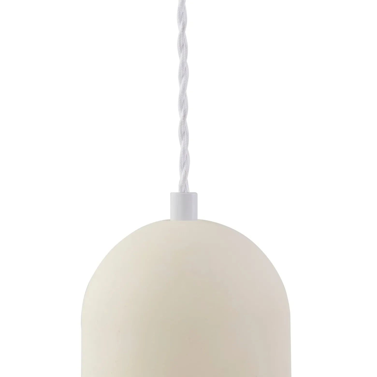 Lindby riippuvalaisin Nielson, Ø 11 cm, beige, kipsi