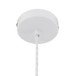 Lindby riippuvalaisin Nielson, Ø 11 cm, beige, kipsi