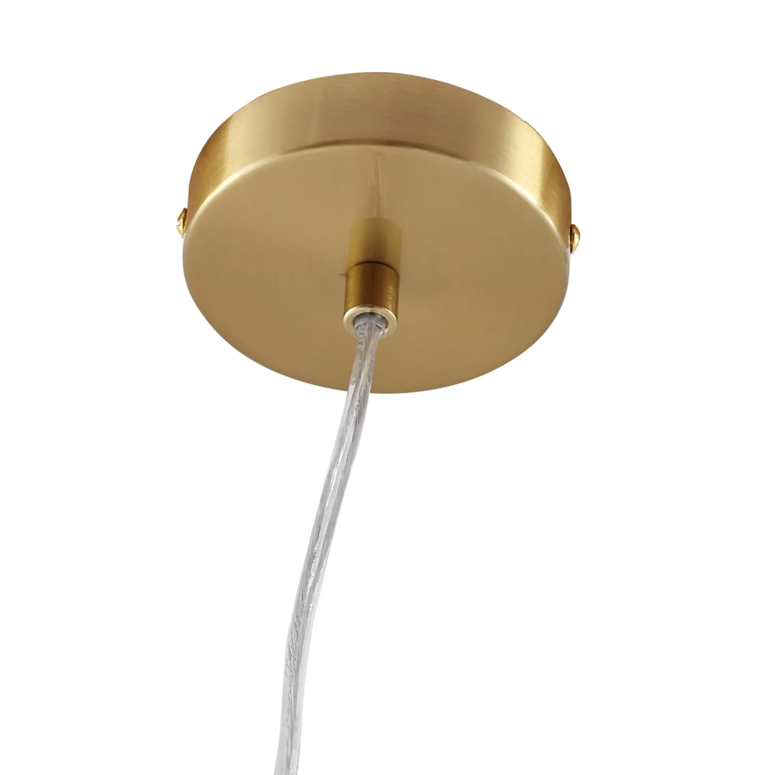 Lindby riippuvalaisin Piatra, opaali/messinki, lasi, Ø 16 cm, G9