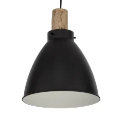 Lindby riipusvalaisin Trebale, E27, Ø 28 cm, 3-valo, puu