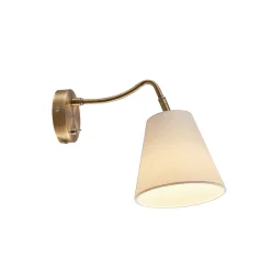 Lindby seinävalaisin Ethan, valkoinen/vanhamessinki, pistotulppa, 28 cm, E14