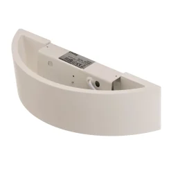 Lindby seinävalaisin Konstantin, leveys 30 cm, valkoinen, kipsi, E14