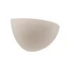 Lindby seinävalaisin Pascali, korkeus 13 cm, valkoinen, kipsi