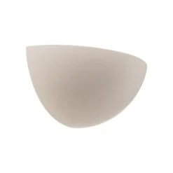 Lindby seinävalaisin Pascali, korkeus 13 cm, valkoinen, kipsi