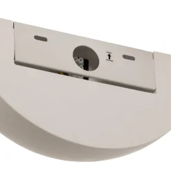 Lindby seinävalaisin Pascali, korkeus 13 cm, valkoinen, kipsi