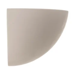 Lindby seinävalaisin Pascali, korkeus 13 cm, valkoinen, kipsi