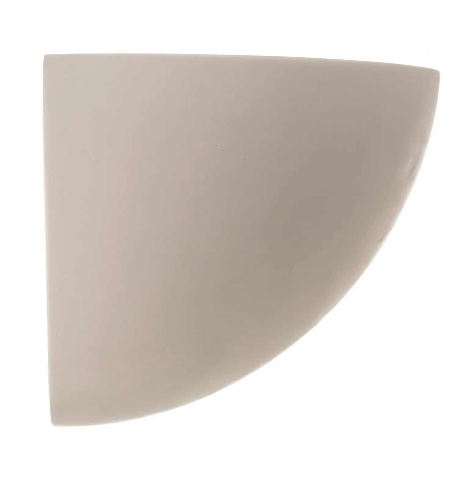 Lindby seinävalaisin Pascali, korkeus 13 cm, valkoinen, kipsi