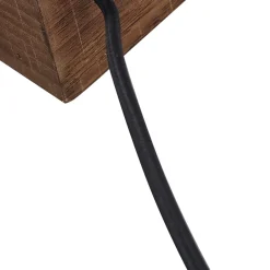Lindby seinävalaisin Vatana, puu, pistoke, USB-portti, 80 cm