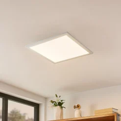Lindby Smart LED-kattopaneeli Kjetil 40 x 40 cm Tuya RGB CCT