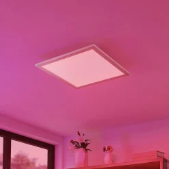 Lindby Smart LED-kattopaneeli Kjetil 40 x 40 cm Tuya RGB CCT