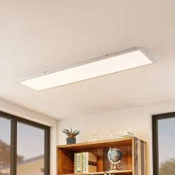 Lindby Smart LED-kattopaneeli Kjetil 120 x 30 cm Tuya RGB CCT