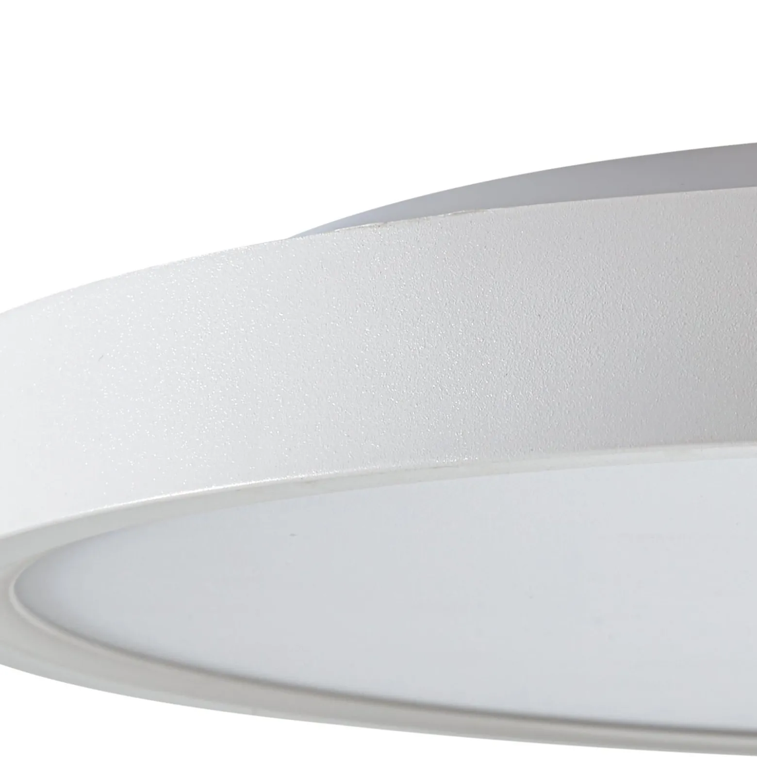 Lindby Smart LED-kattovalaisin Deika, Ø 40 cm, valkoinen, Tuya