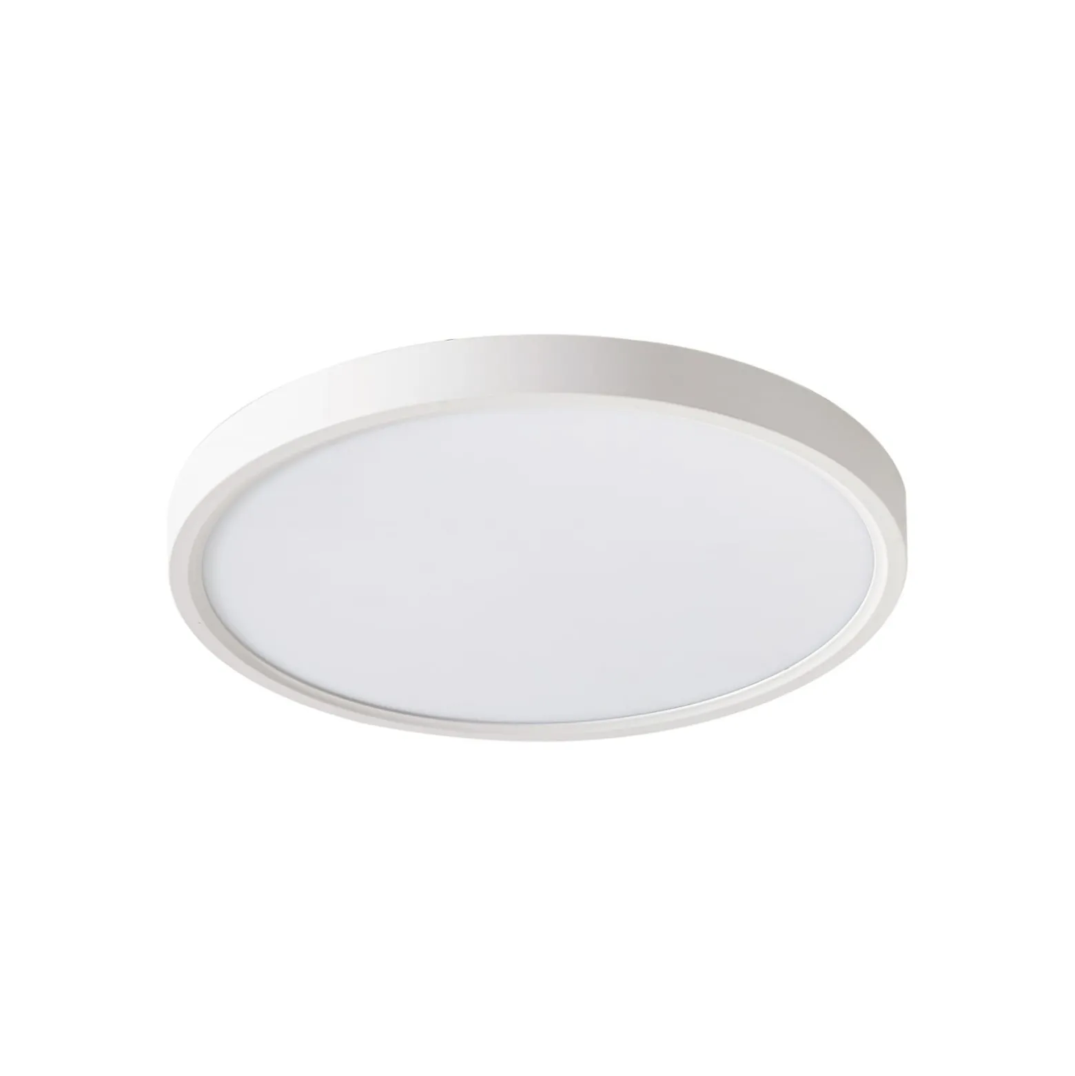 Lindby Smart LED-kattovalaisin Deika, Ø 40 cm, valkoinen, Tuya