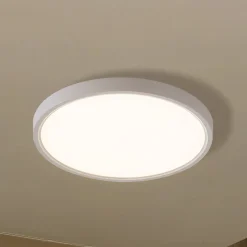 Lindby Smart LED-kattovalaisin Deika, Ø 40 cm, valkoinen, Tuya