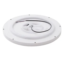 Lindby Smart LED kattovalaisin Denora, valkoinen, RGB, CCT, Tuya