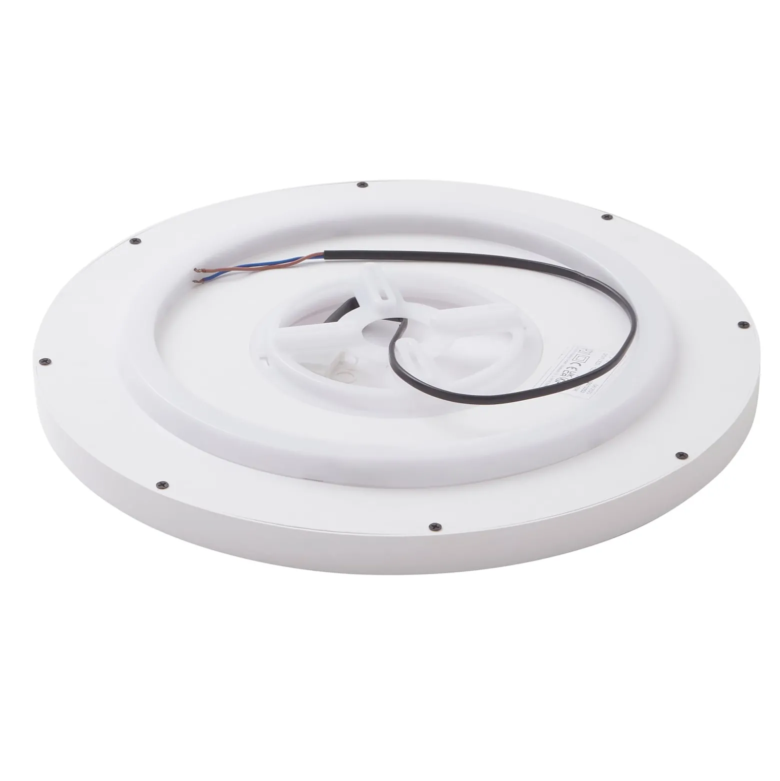Lindby Smart LED kattovalaisin Denora, valkoinen, RGB, CCT, Tuya