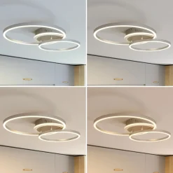 Lindby Smart LED-kattovalaisin Edica, 58 cm, Tuya, CCT