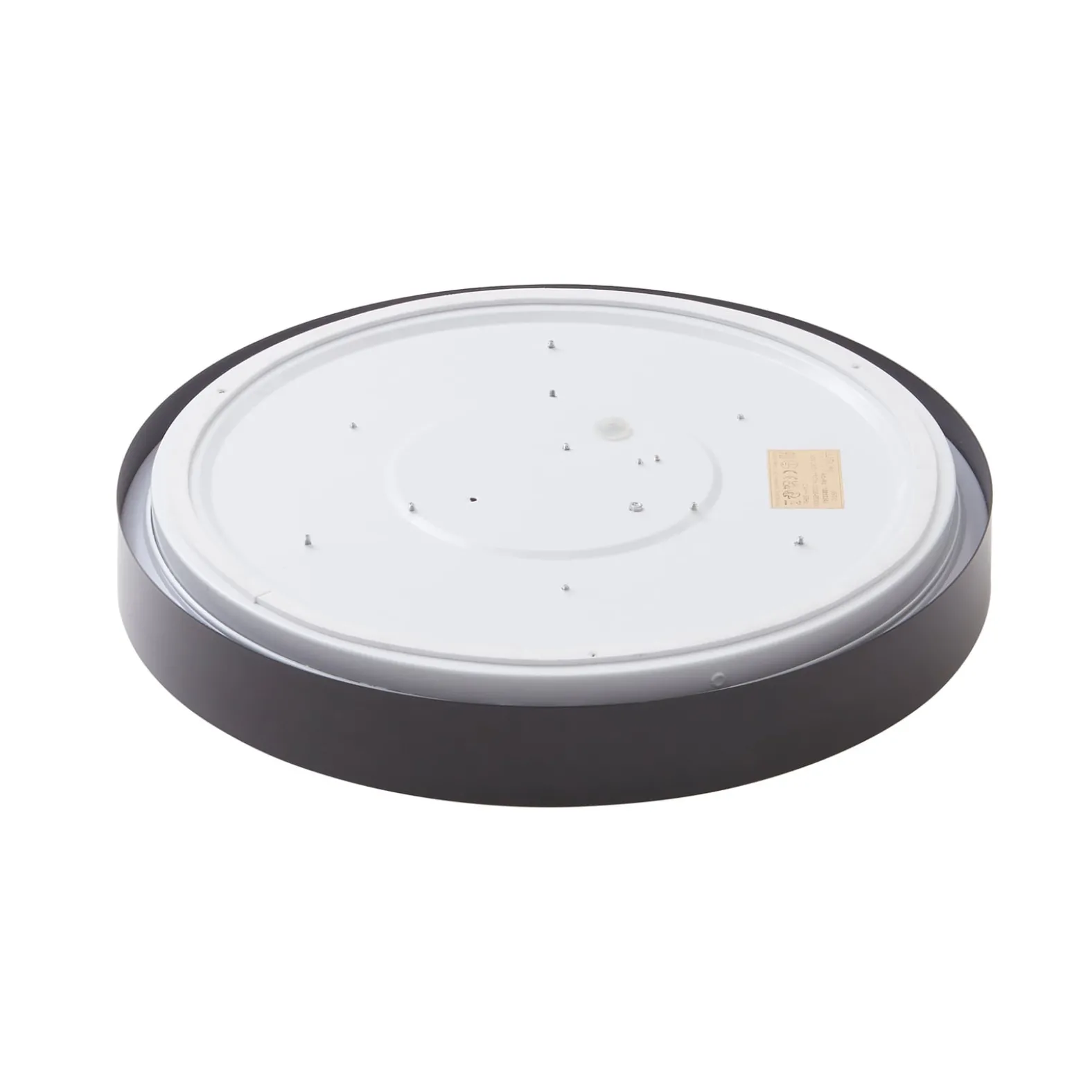 Lindby Smart LED kattovalaisin Innes musta 38cm RGB CCT Tuya Tuya