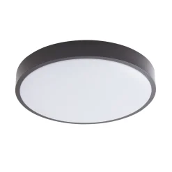 Lindby Smart LED kattovalaisin Innes musta 38cm RGB CCT Tuya Tuya