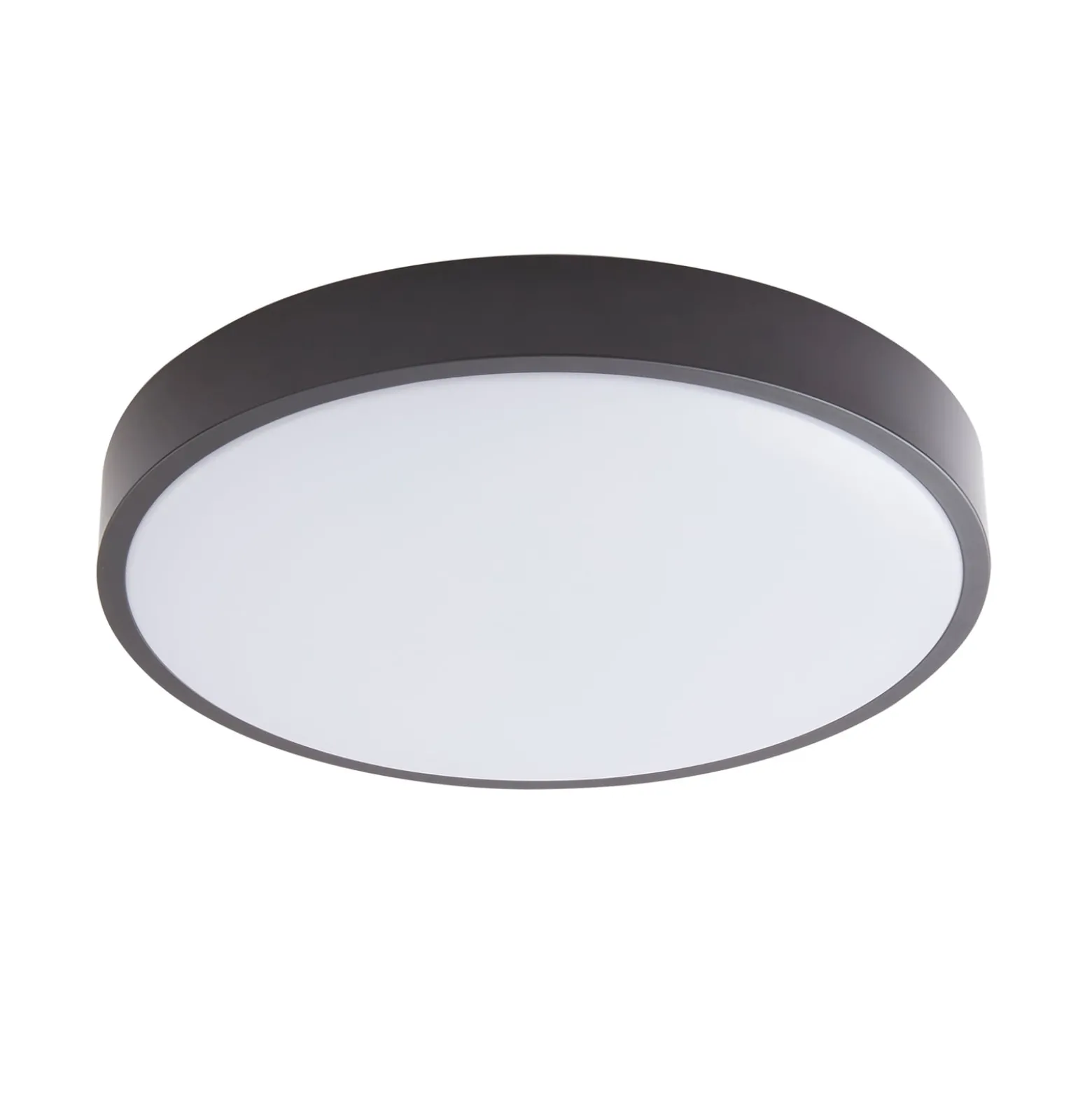 Lindby Smart LED kattovalaisin Innes musta 38cm RGB CCT Tuya Tuya