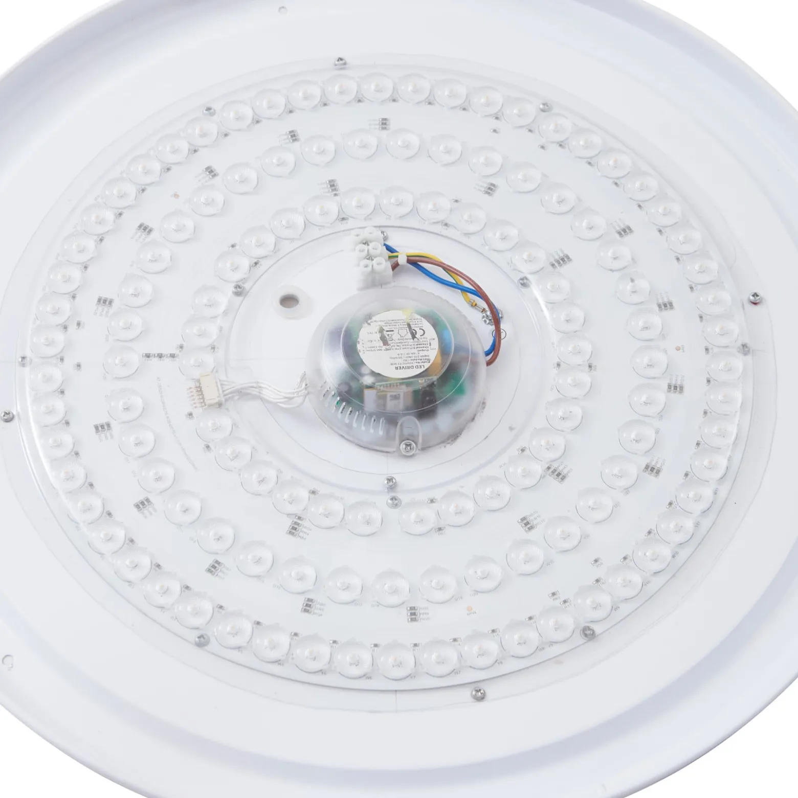 Lindby Smart LED kattovalaisin Innes puu Ø51cm RGB CCT Tuya RGB CCT Tuya