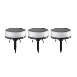 Lindby Smart LED maapiikkivalo Kyren, CCT, RGB, Tuya, 3 kpl