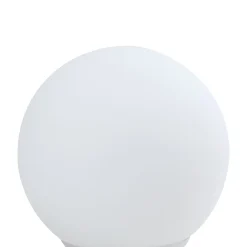 Lindby Smart LED-pöytävalaisin Cosmia, valkoinen, lasi, Tuya