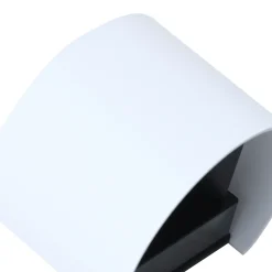 Lindby Smart LED-ulkoseinälamppu Dara, valkoinen, pyöreä, CCT RGB, Tuya