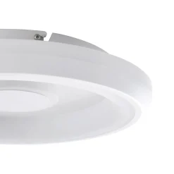 Lindby Smart Lynden LED-kattovalaisin, Ø 38cm, valkoinen, RGB, Tuya