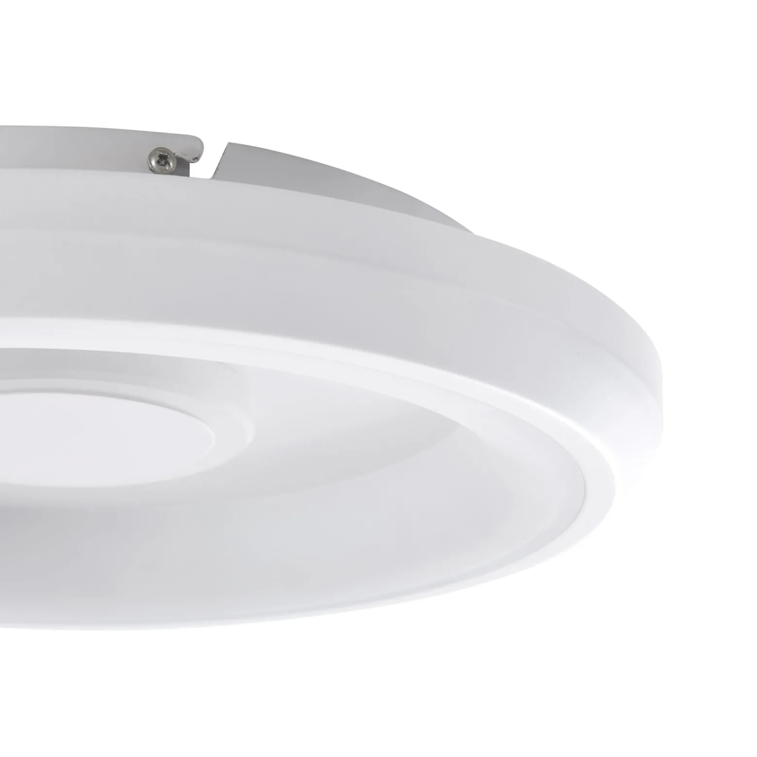 Lindby Smart Lynden LED-kattovalaisin, Ø 38cm, valkoinen, RGB, Tuya