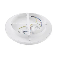 Lindby Smart Lynden LED-kattovalaisin, Ø 38cm, valkoinen, RGB, Tuya