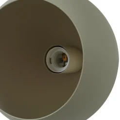Lindby Solomia pöytävalaisin, vihreä, rauta, Ø 20 cm