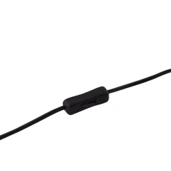 Lindby Sorscha pöytävalaisin, musta, rauta, Ø 26 cm