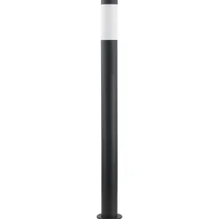 Lindby Statius lattiavalaisin, antrasiitti/opali, rauta, 100 cm