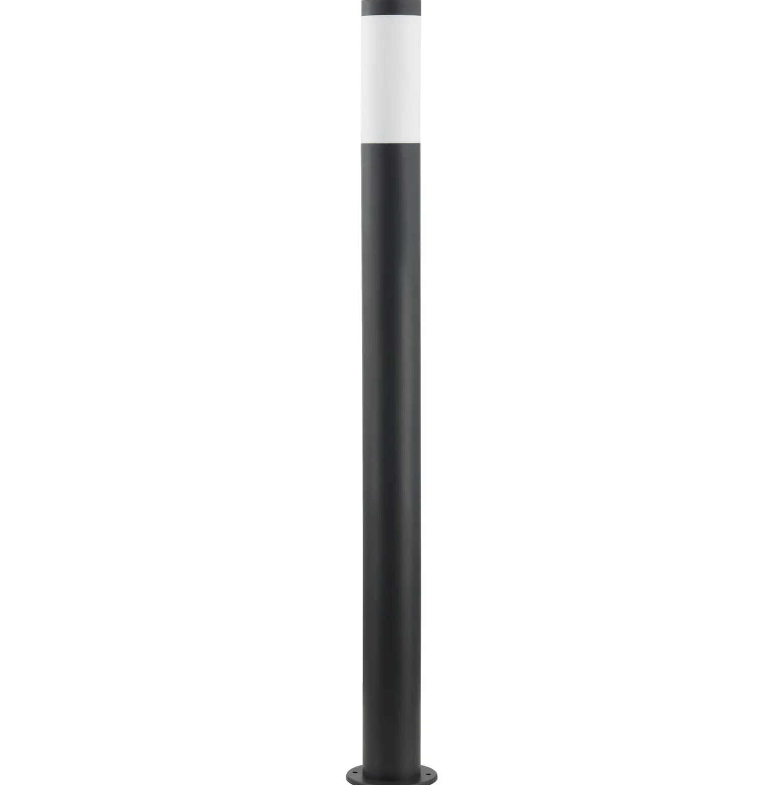 Lindby Statius lattiavalaisin, antrasiitti/opali, rauta, 100 cm